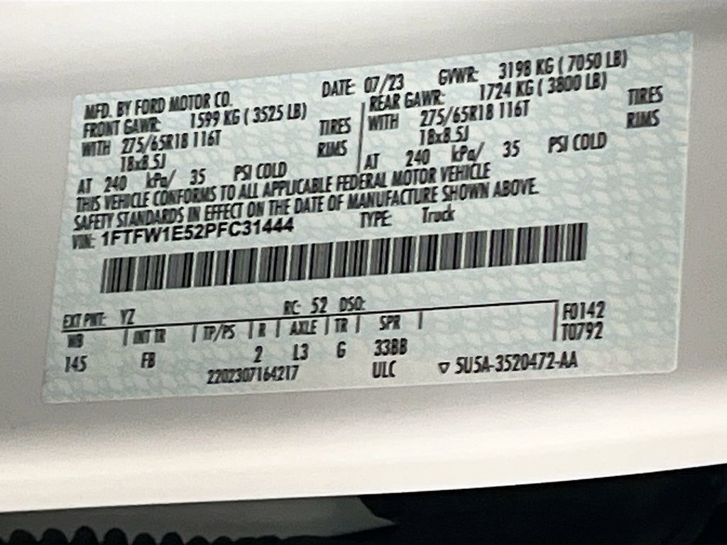 Used 2023 Ford F150 XLT w/ Equipment Group 302A High image 32