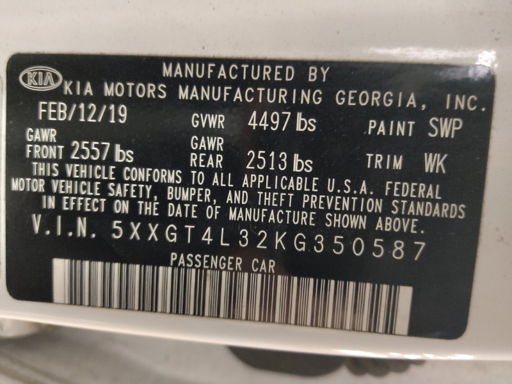 Used 2019 Kia Optima LX w/ LX 17" Wheel Package FWD image 33