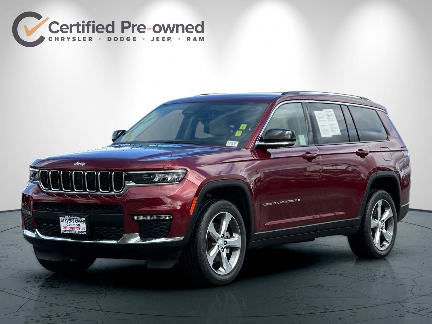 Used 2022 Jeep Grand Cherokee L Limited AWD/4WD image 8