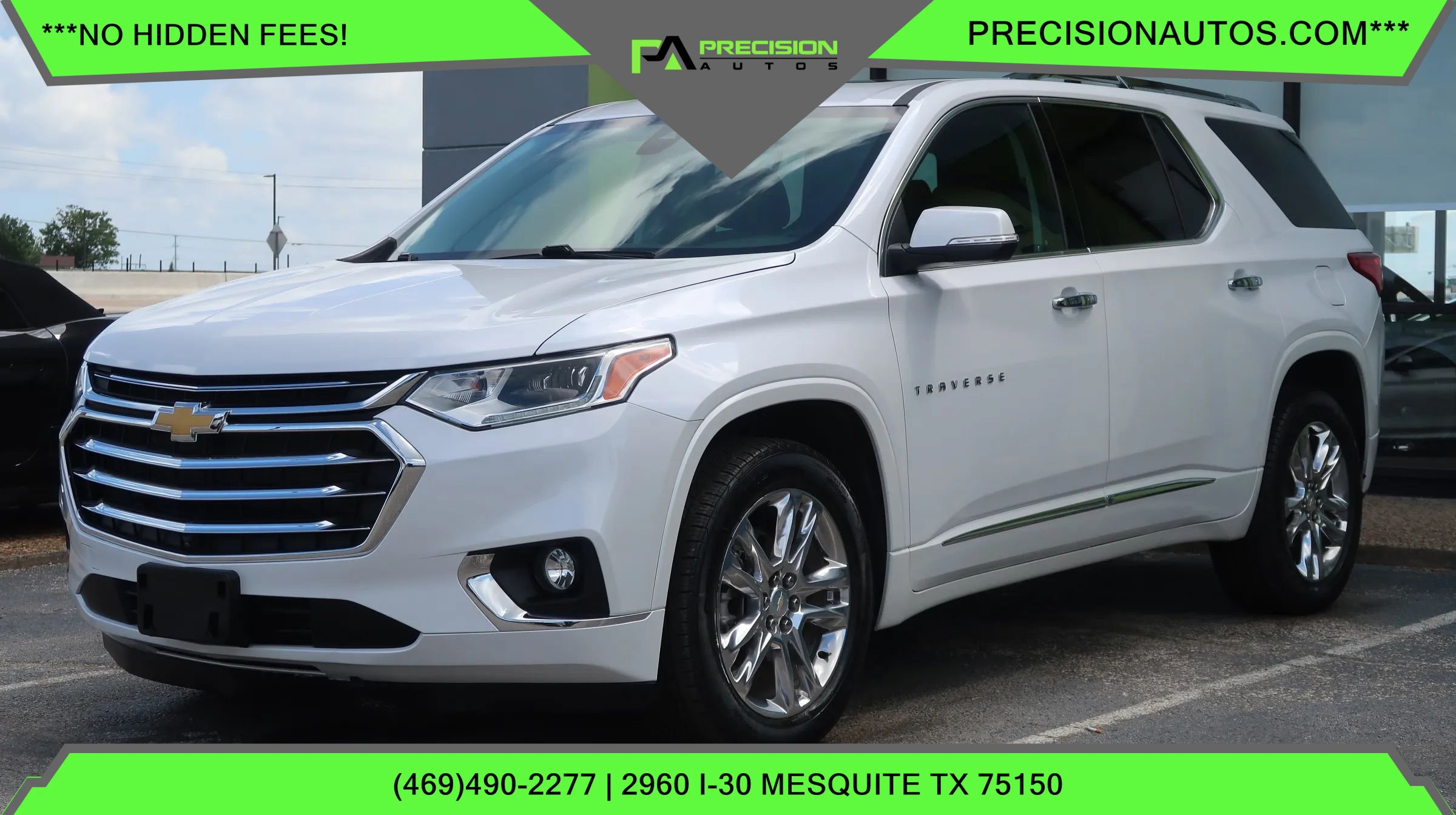 Used 2021 Chevrolet Traverse High Country FWD image 1