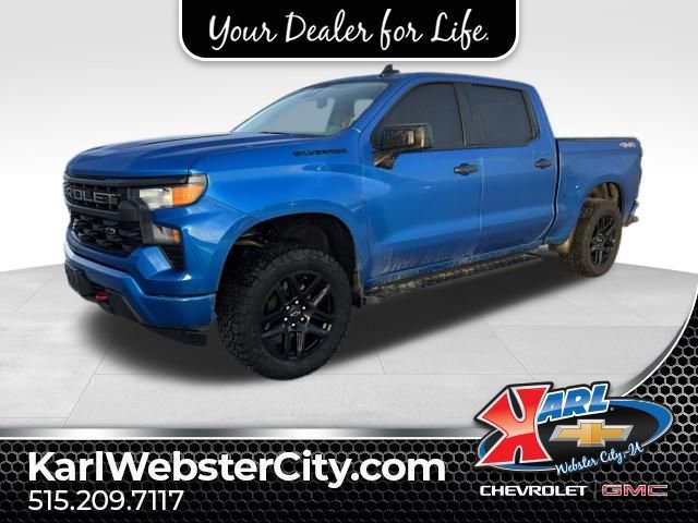 Used 2023 Chevrolet Silverado 1500 Custom w/ LPO, Dark Essentials Package