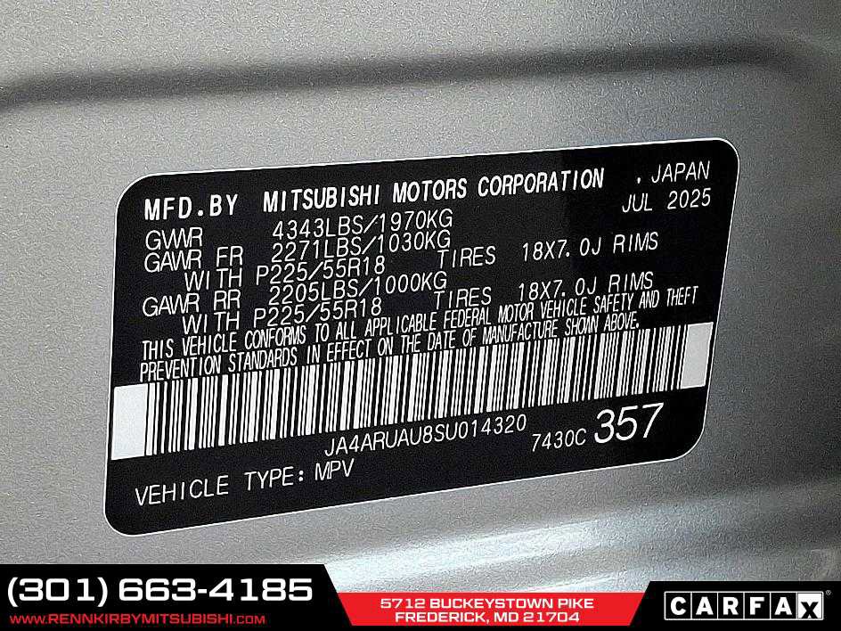 New 2025 Mitsubishi Outlander Sport SE image 17