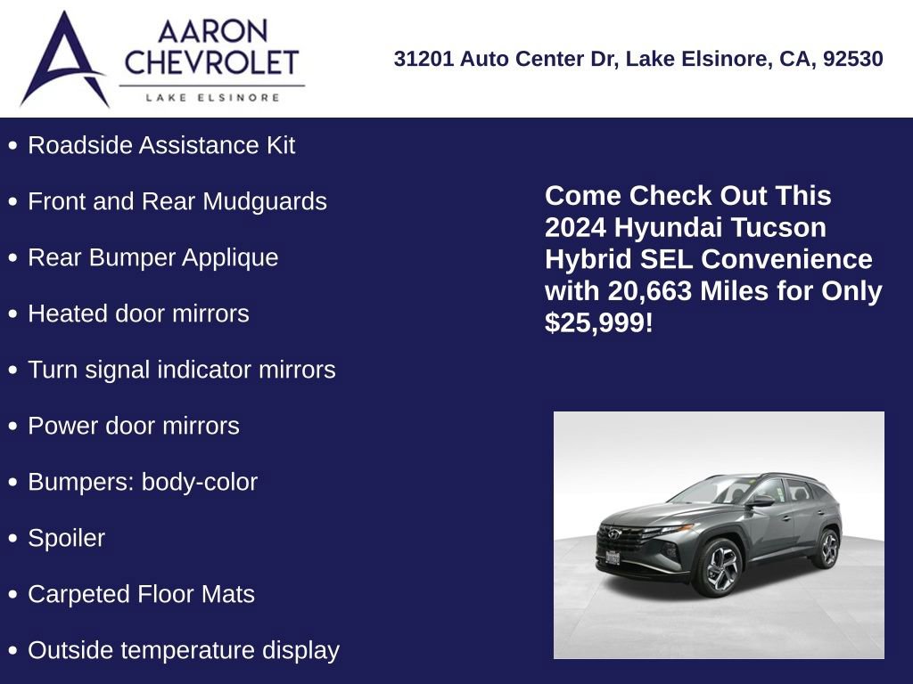 Used 2024 Hyundai Tucson SEL image 25