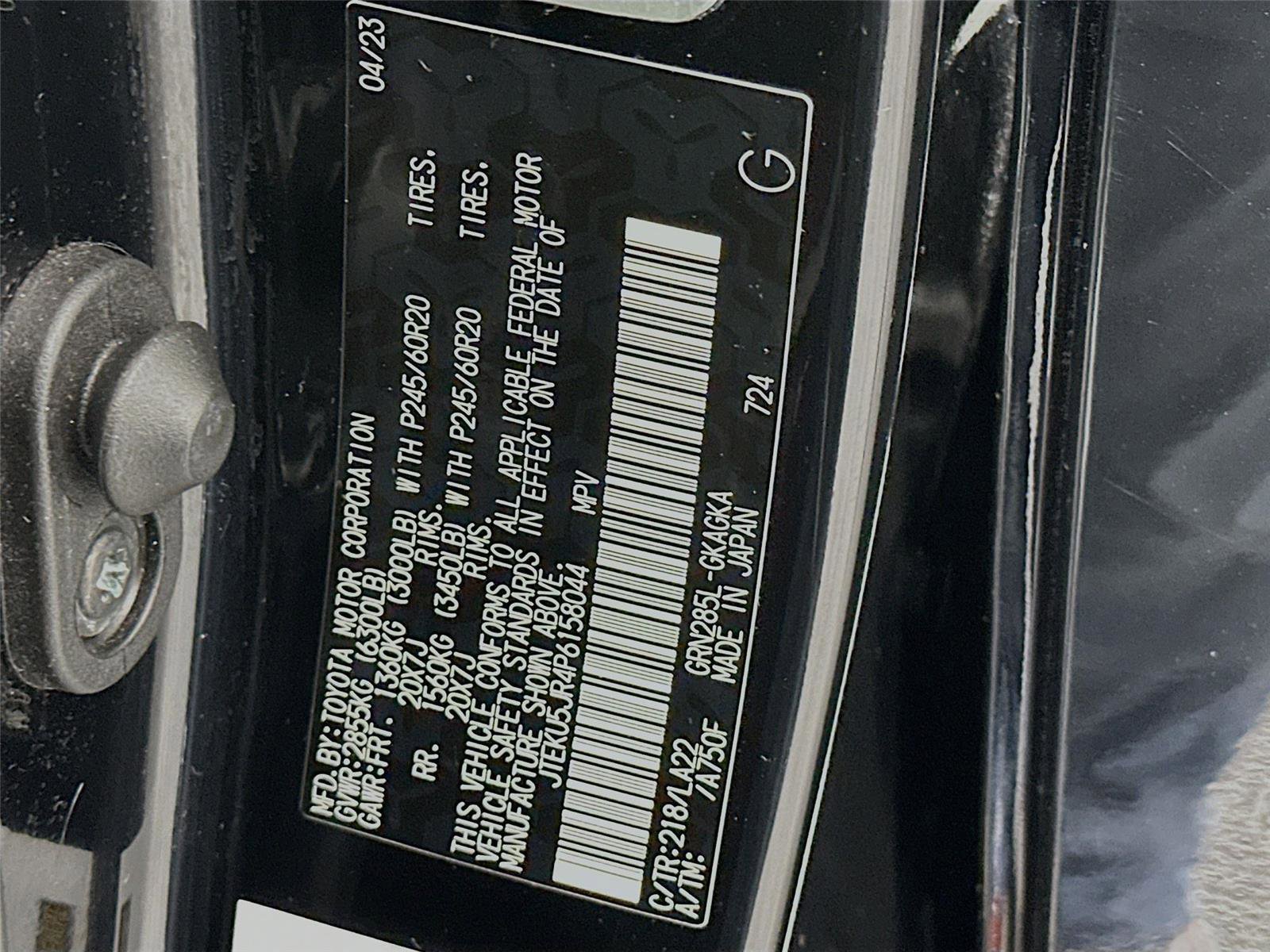 Certified 2023 Toyota 4Runner Limited image 33