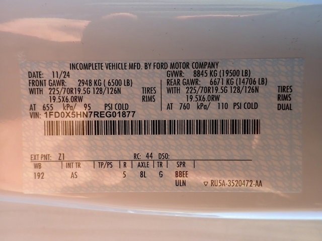 New 2024 Ford F550 4x4 SuperCab Super Duty image 18