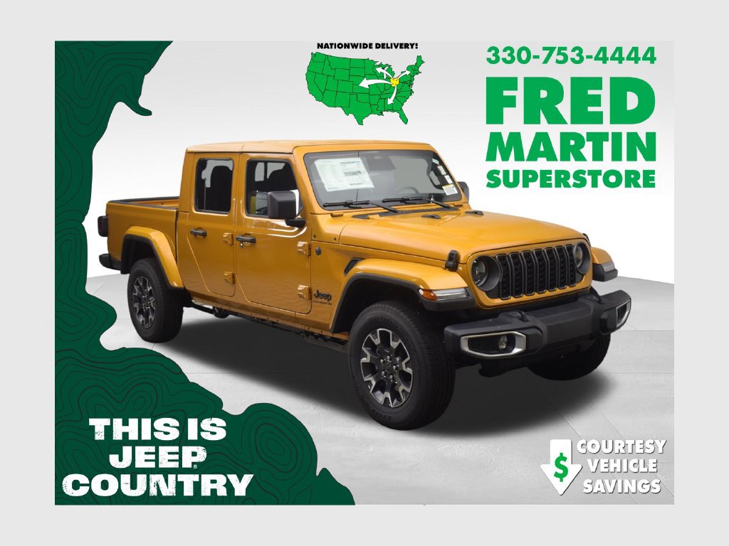 New 2026 Jeep Gladiator Sport AWD/4WD 360° Tour