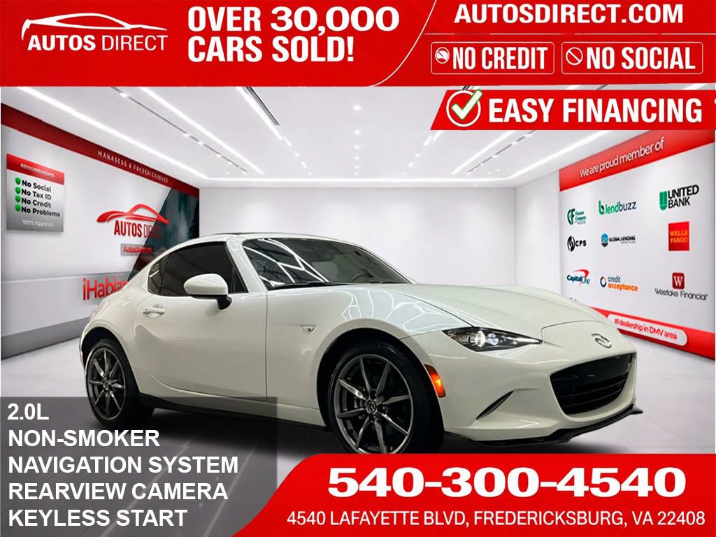 Used 2022 MAZDA MX-5 Miata RF Grand Touring w/ Appearance Package image 1