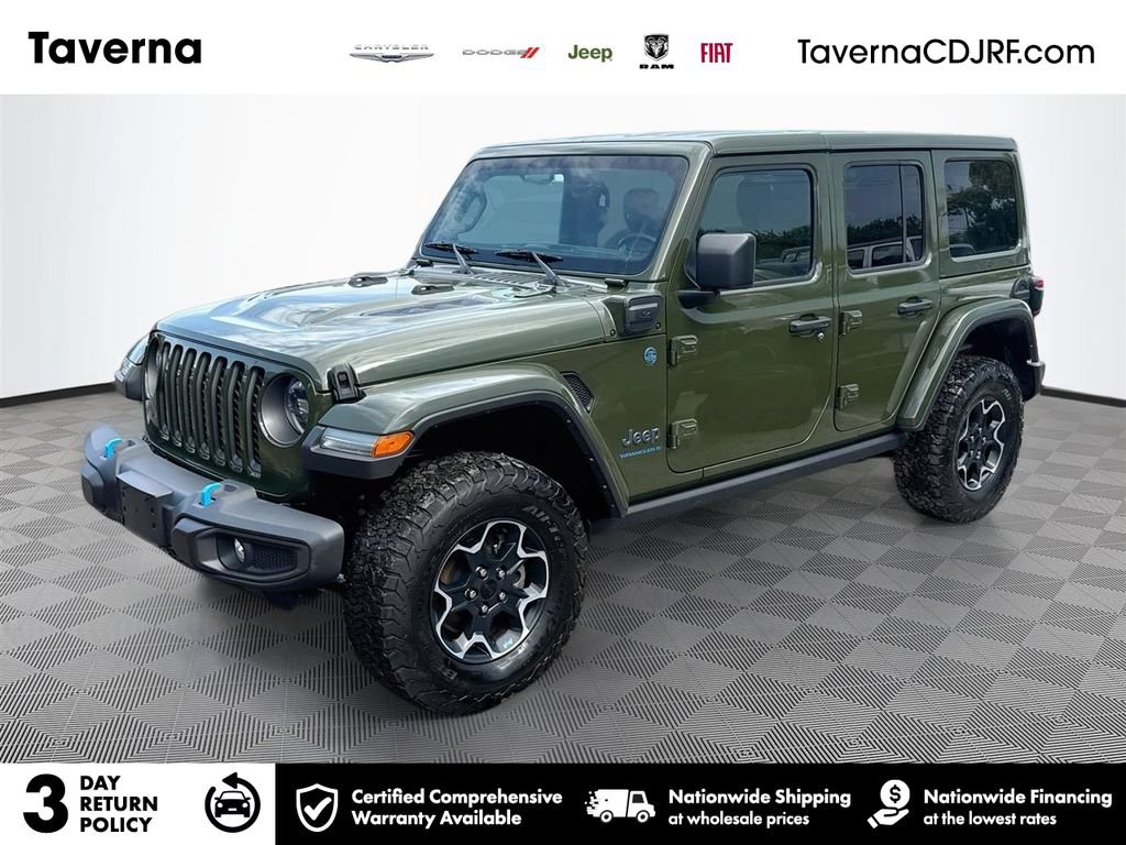 Used 2023 Jeep Wrangler Unlimited Rubicon 4xe w/ Cold Weather Group