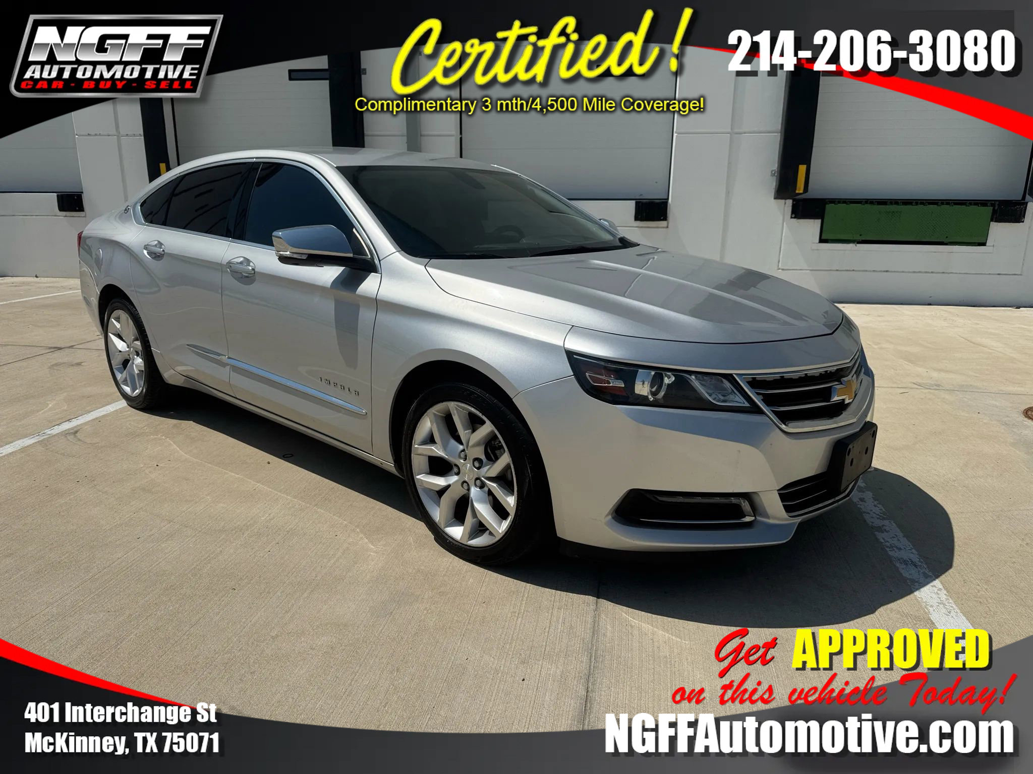 Used 2018 Chevrolet Impala Premier