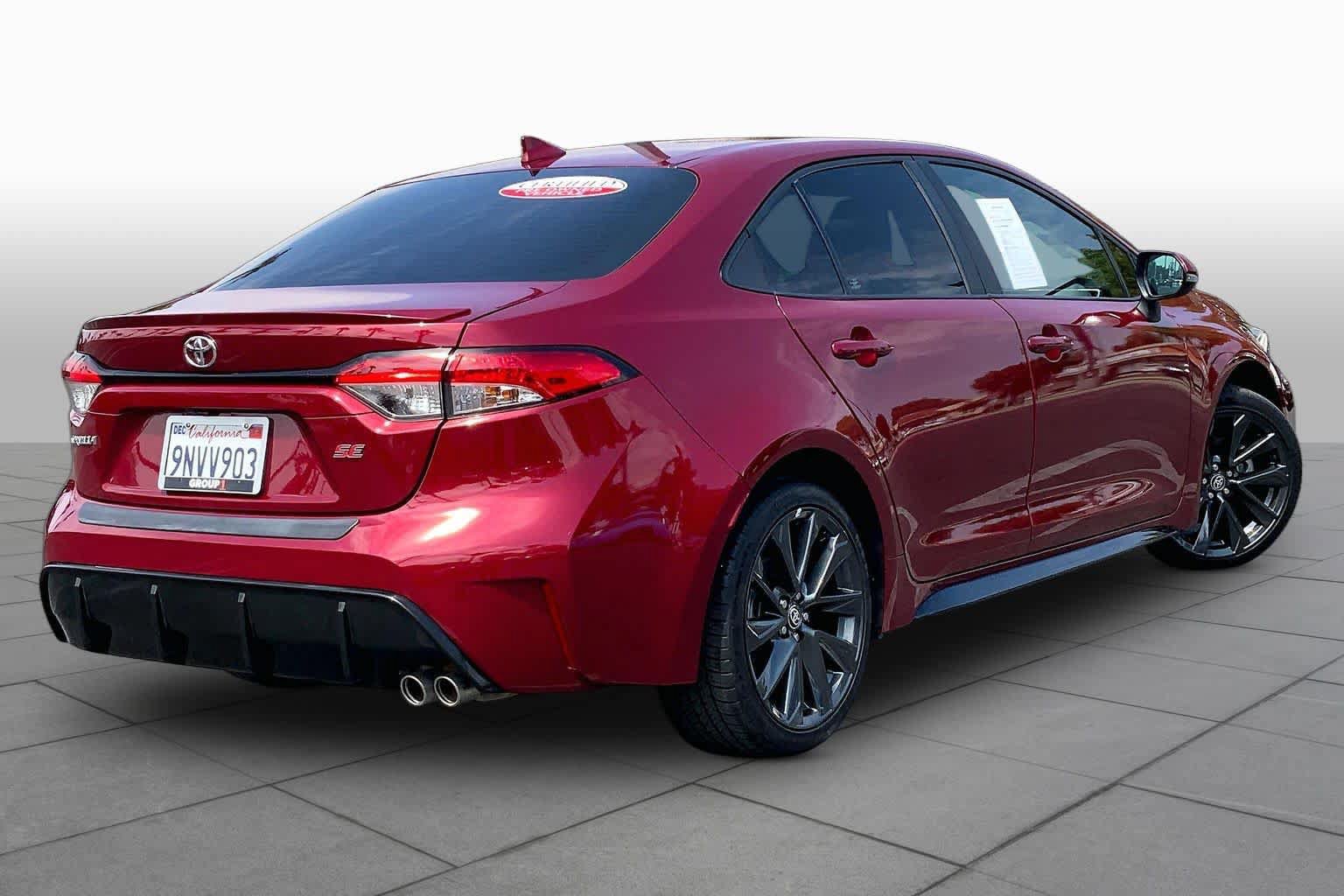 Certified 2023 Toyota Corolla SE w/ SE Premium Package FWD image 12