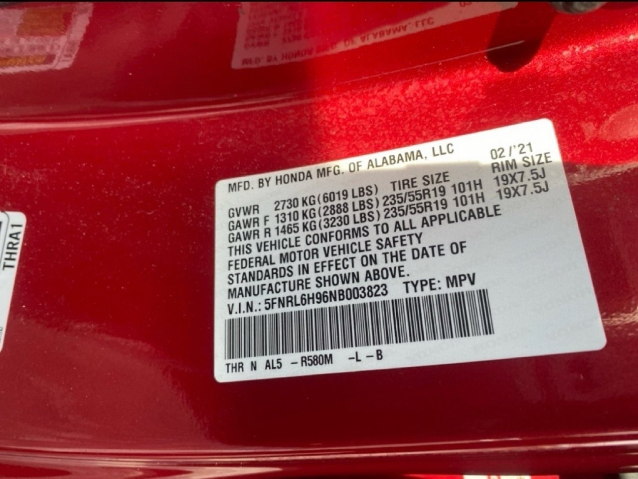 Used 2022 Honda Odyssey Elite image 13