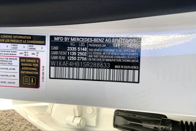 Used 2025 Mercedes-Benz C 300 4MATIC Sedan image 30