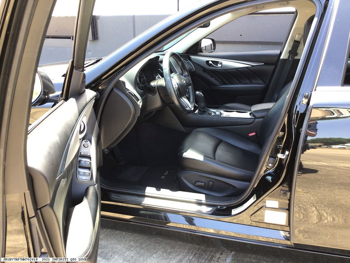 Used 2021 INFINITI Q50 Luxe w/ Cargo Package RWD image 12