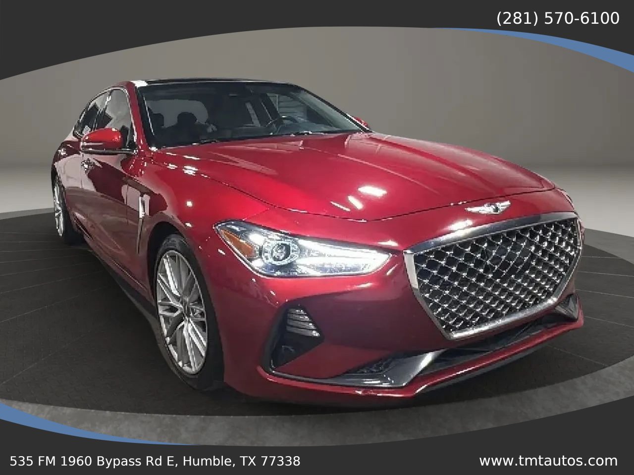 Used 2021 Genesis G70 2.0T w/ Elite Package RWD image 1