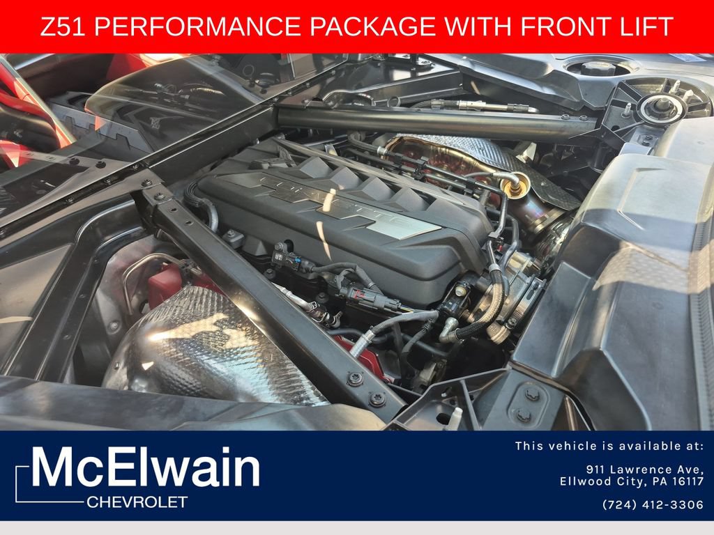 Used 2026 Chevrolet Corvette Stingray Preferred Cpe w/ Z51 Performance Package RWD image 32