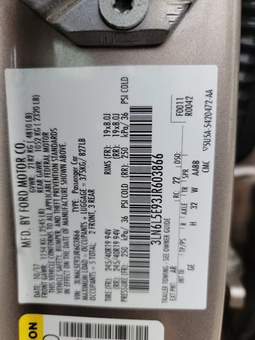 Used 2018 Lincoln MKZ Reserve w/ Luxury Package FWD image 20