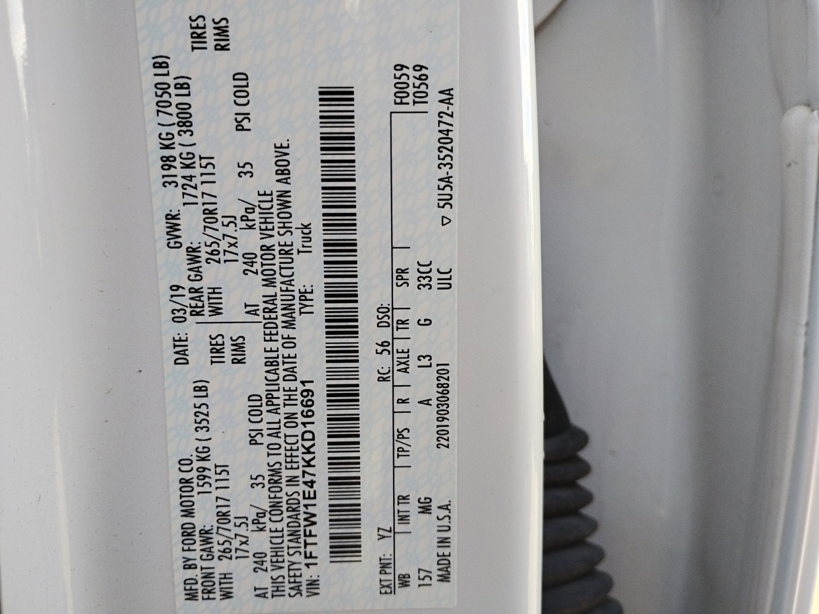 Used 2019 Ford F150 XLT image 34