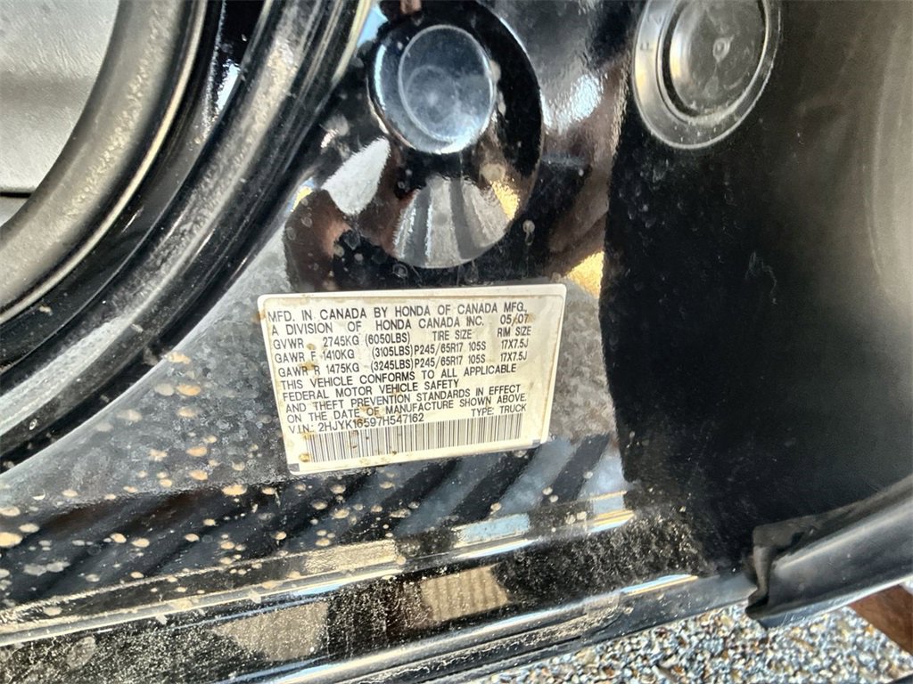 Used 2007 Honda Ridgeline RTL image 31