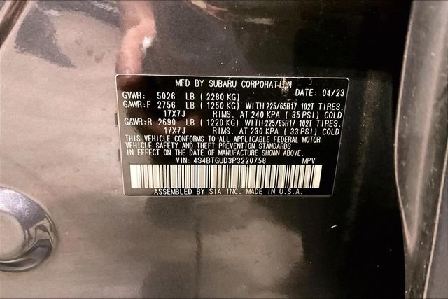 Used 2023 Subaru Outback Wilderness image 35