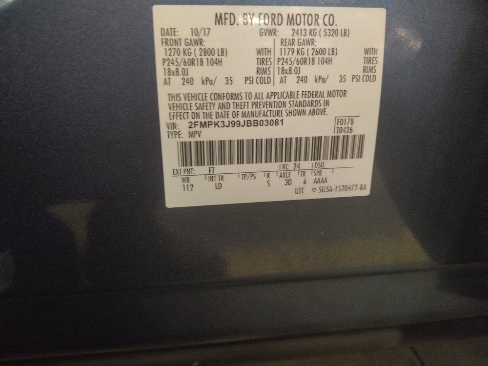 Used 2018 Ford Edge SEL w/ Equipment Group 201A FWD image 33