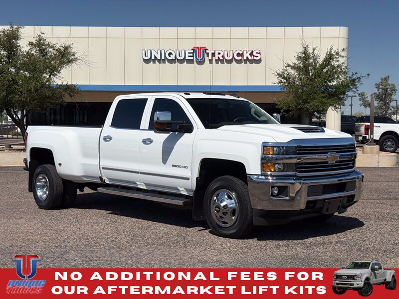 Used 2018 Chevrolet Silverado 3500 LTZ w/ Duramax Plus Package AWD/4WD image 3