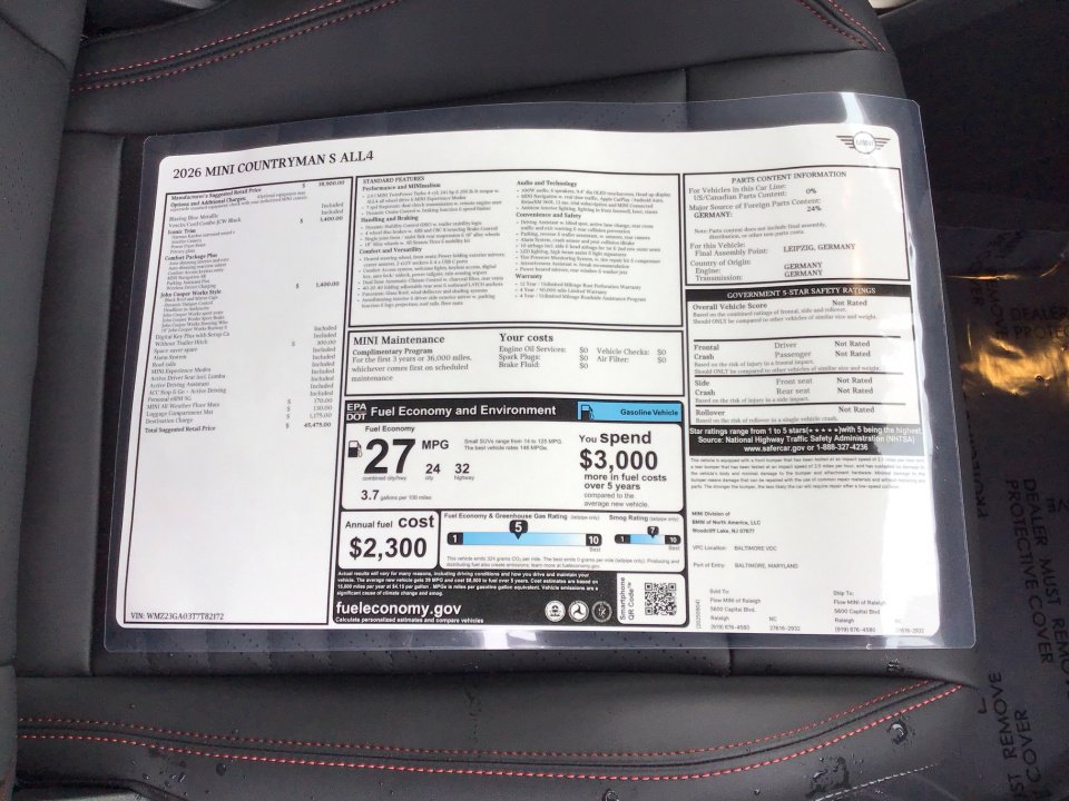 New 2026 MINI Cooper Countryman S image 33