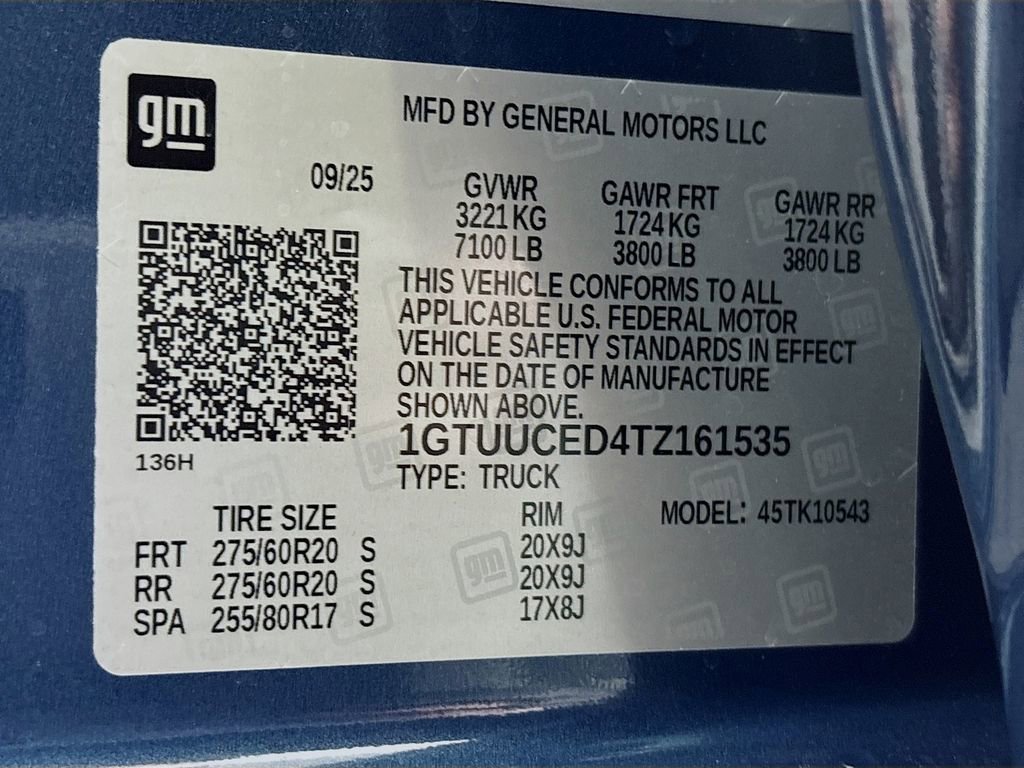 New 2026 GMC Sierra 1500 Elevation w/ Elevation Premium Package image 33