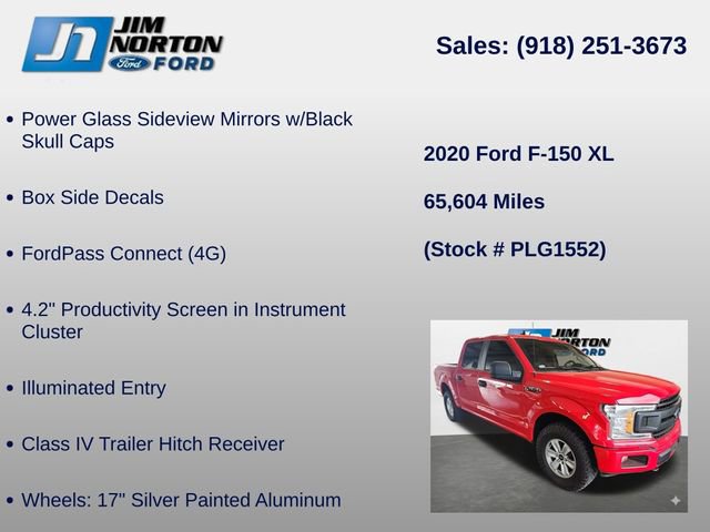 Used 2020 Ford F150 XL w/ Equipment Group 101A Mid image 13