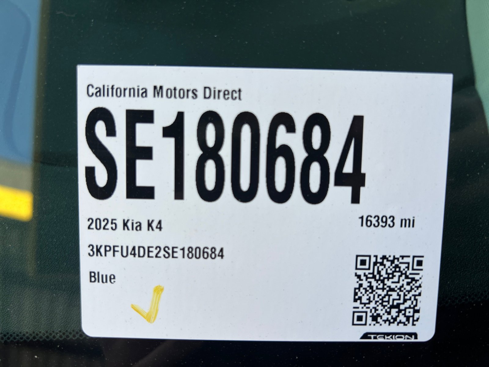Used 2025 Kia K4 EX FWD image 19