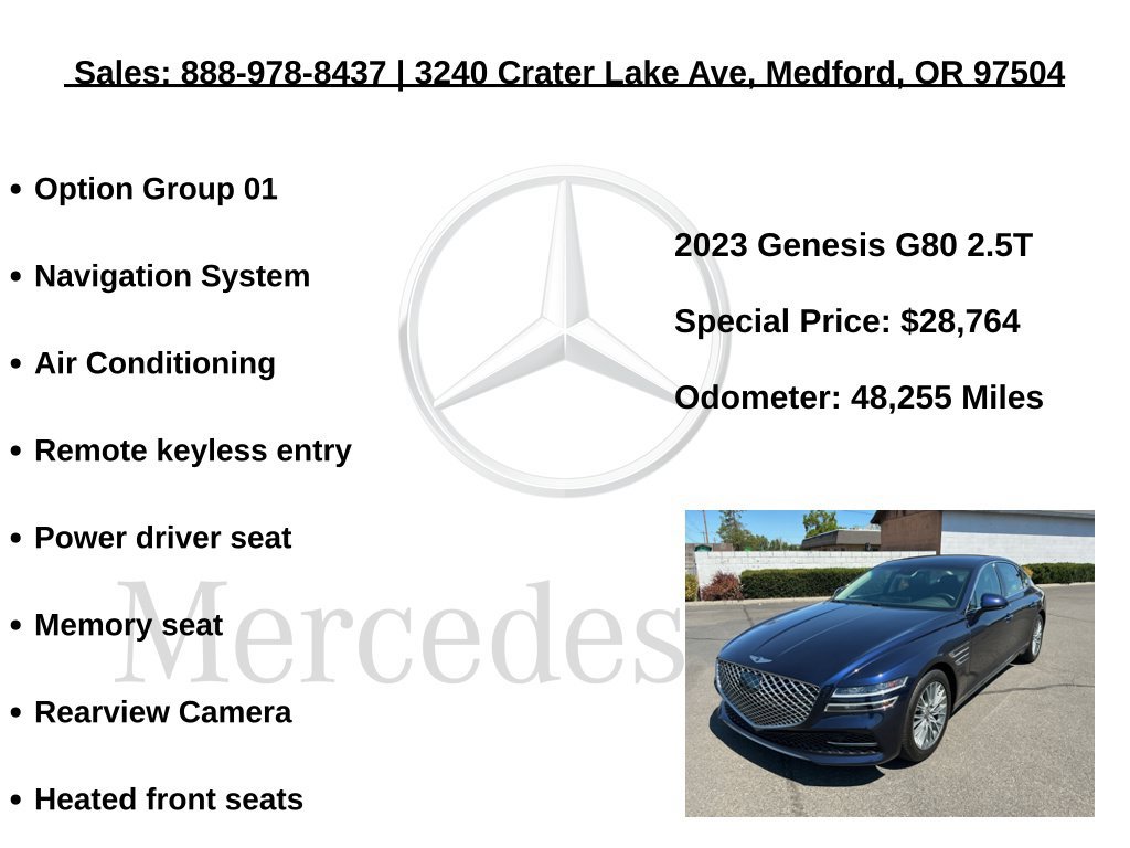 Used 2023 Genesis G80 2.5T AWD/4WD image 6