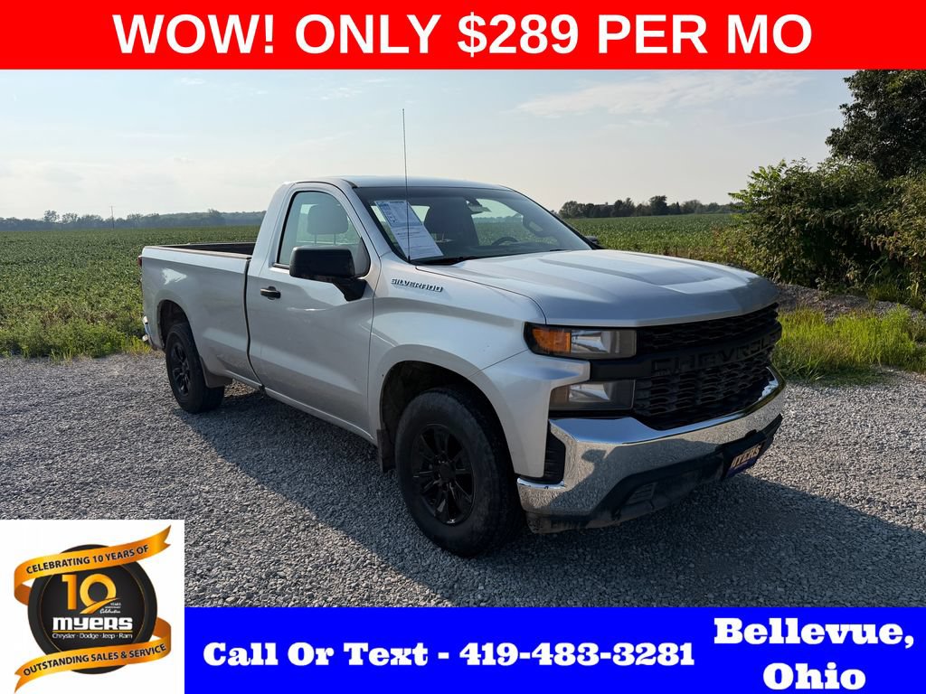 Used 2019 Chevrolet Silverado 1500 W/T w/ WT Appearance Package RWD image 1