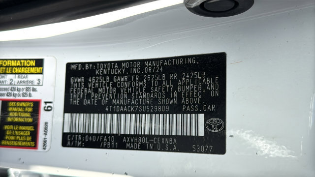 Used 2025 Toyota Camry LE w/ Convenience Package FWD image 27