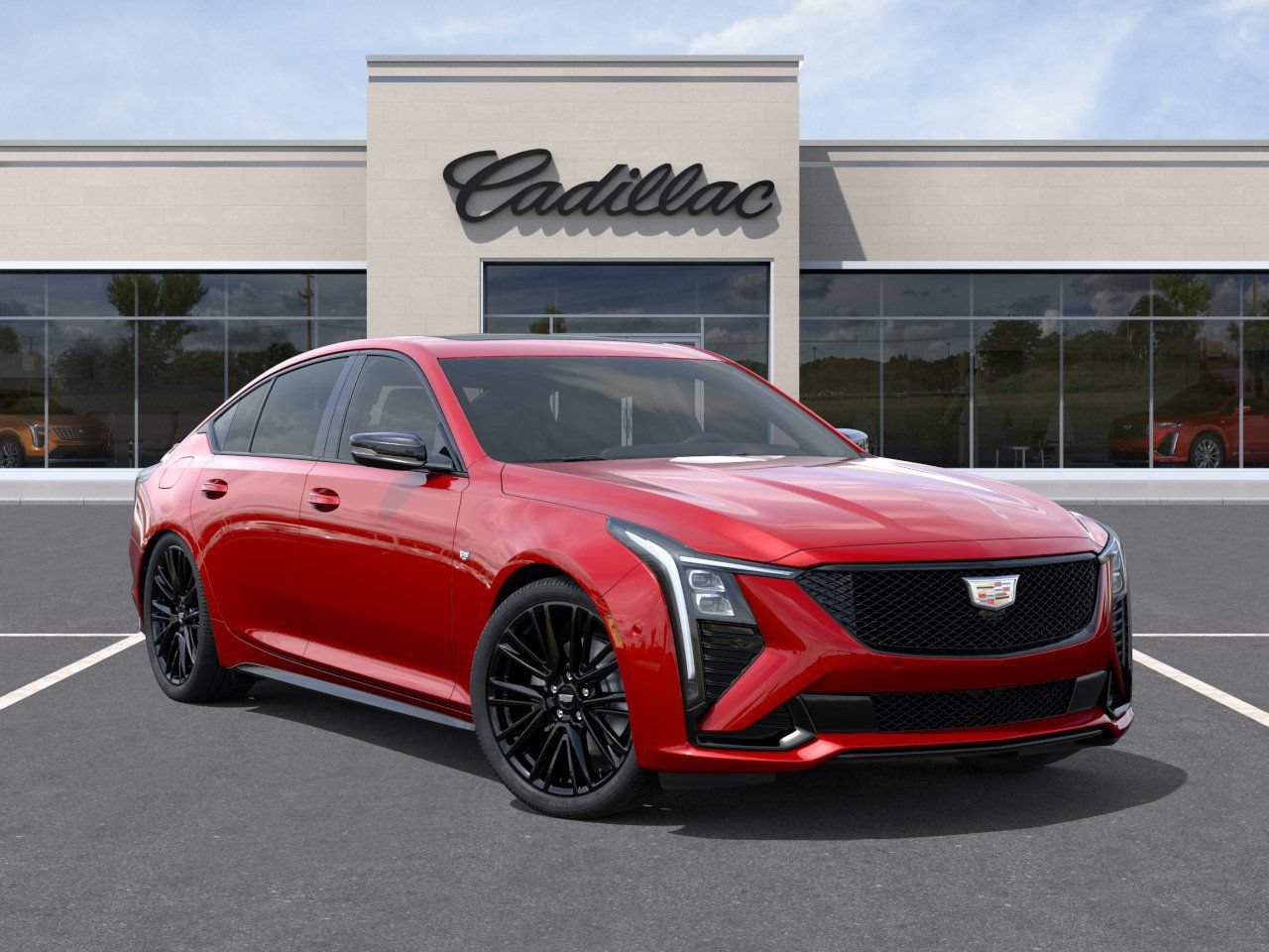 New 2026 Cadillac CT5 Sport w/ LPO, ONYX Package AWD/4WD image 7