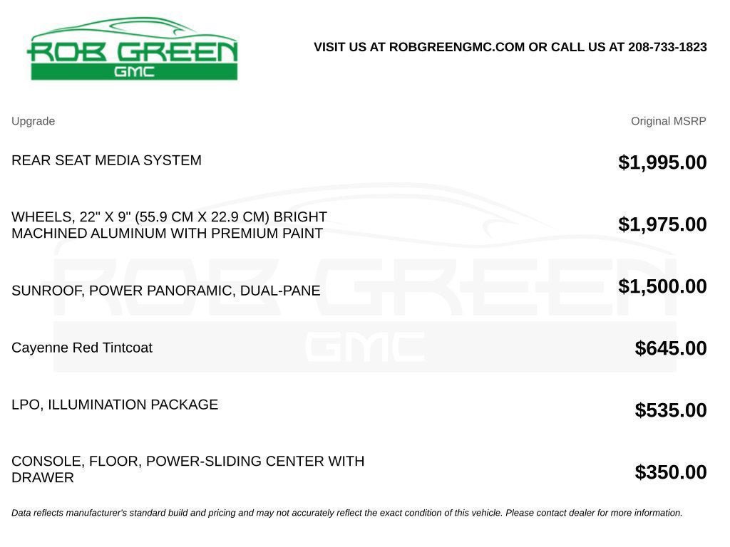 Used 2021 GMC Yukon Denali w/ LPO, Illumination Package AWD/4WD image 2