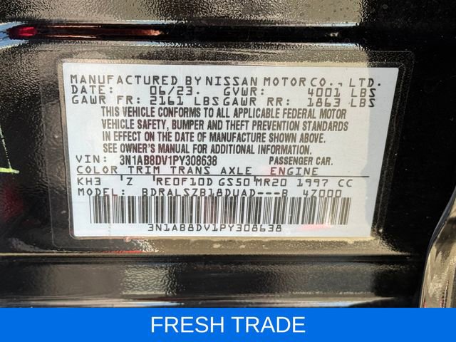 Used 2023 Nissan Sentra SR w/ SR Premium Package image 30