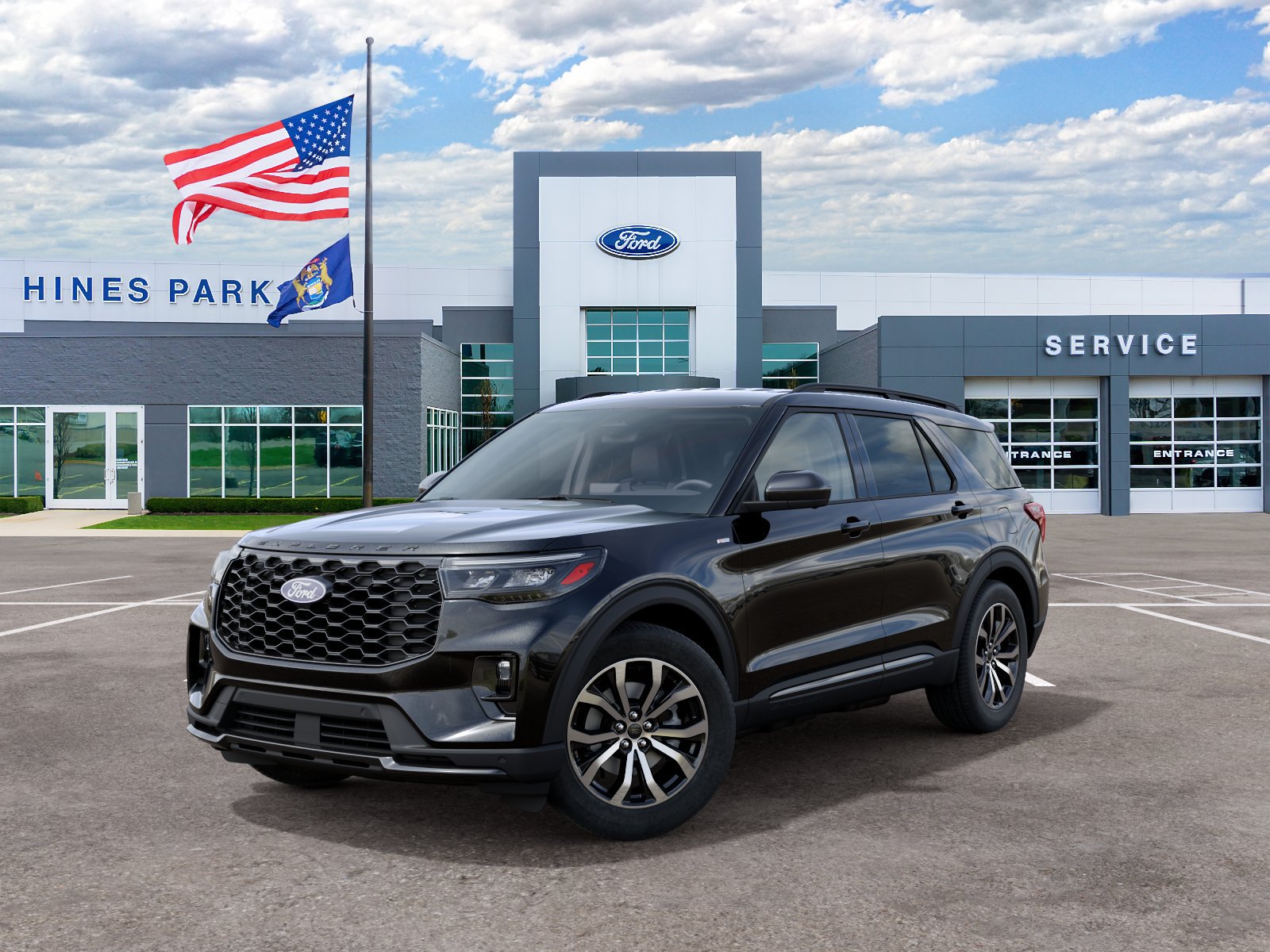 New 2027 Ford Explorer ST-Line AWD/4WD image 2