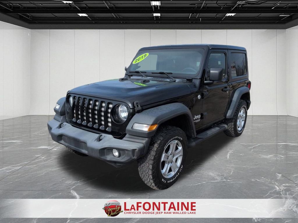 Certified 2019 Jeep Wrangler Sport S image 1