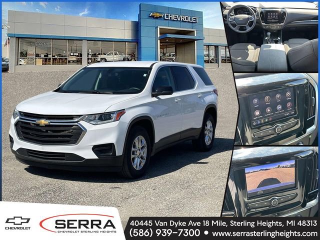 Certified 2021 Chevrolet Traverse LS w/ LPO, Floor Liner Package