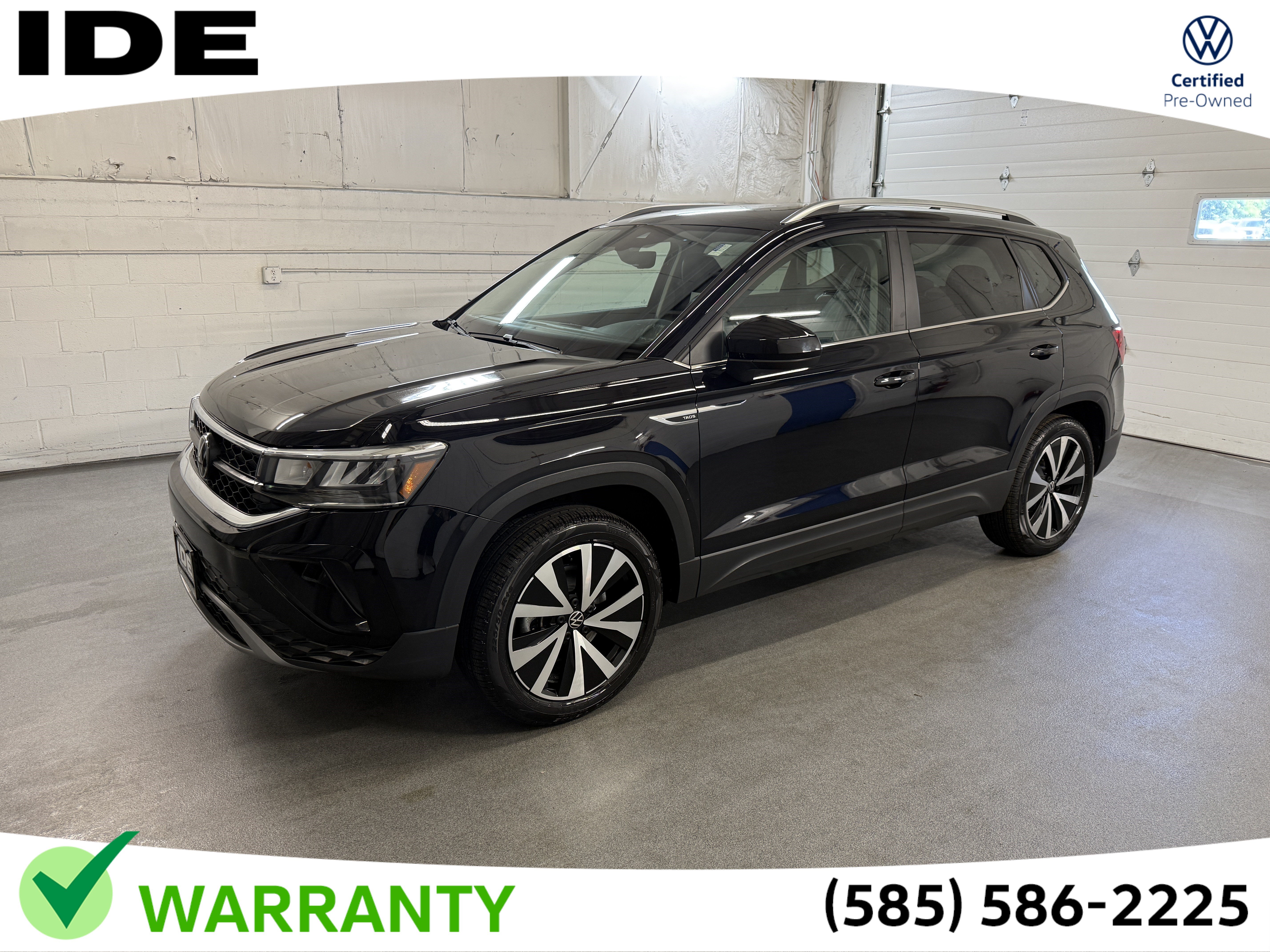 Certified 2023 Volkswagen Taos SE w/ Panoramic Sunroof Package AWD/4WD image 1