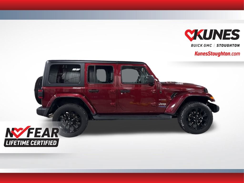 Used 2021 Jeep Wrangler Unlimited Sahara 4xe w/ Cold Weather Group image 13