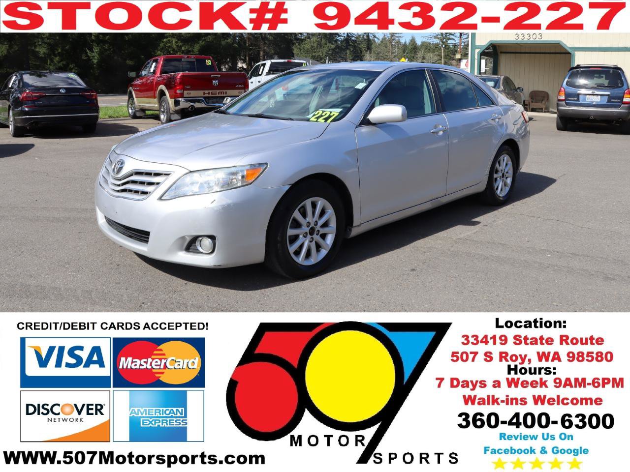 Used 2010 Toyota Camry SE FWD image 3