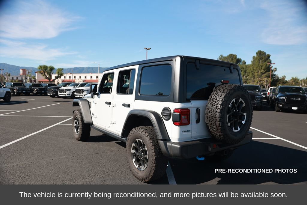 Used 2024 Jeep Wrangler Unlimited Rubicon 4xe w/ Technology Group image 3