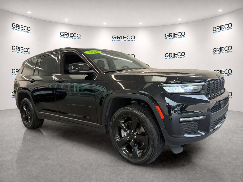 Used 2025 Jeep Grand Cherokee L Limited w/ Black Appearance Package AWD/4WD image 1