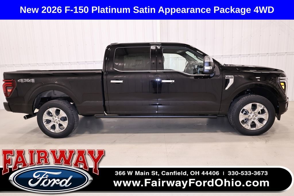 New 2026 Ford F150 Platinum