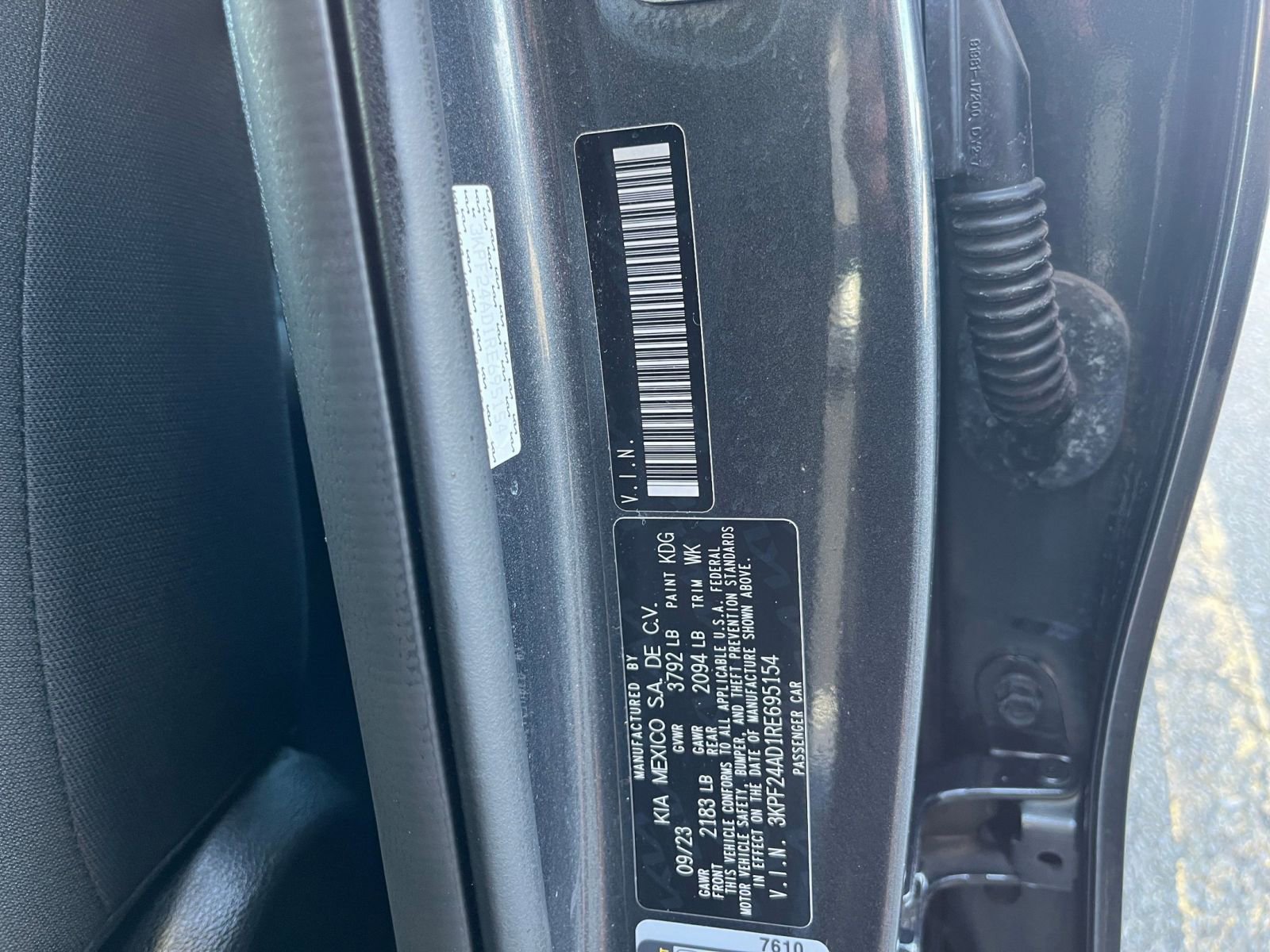 Used 2024 Kia Forte LXS FWD image 28