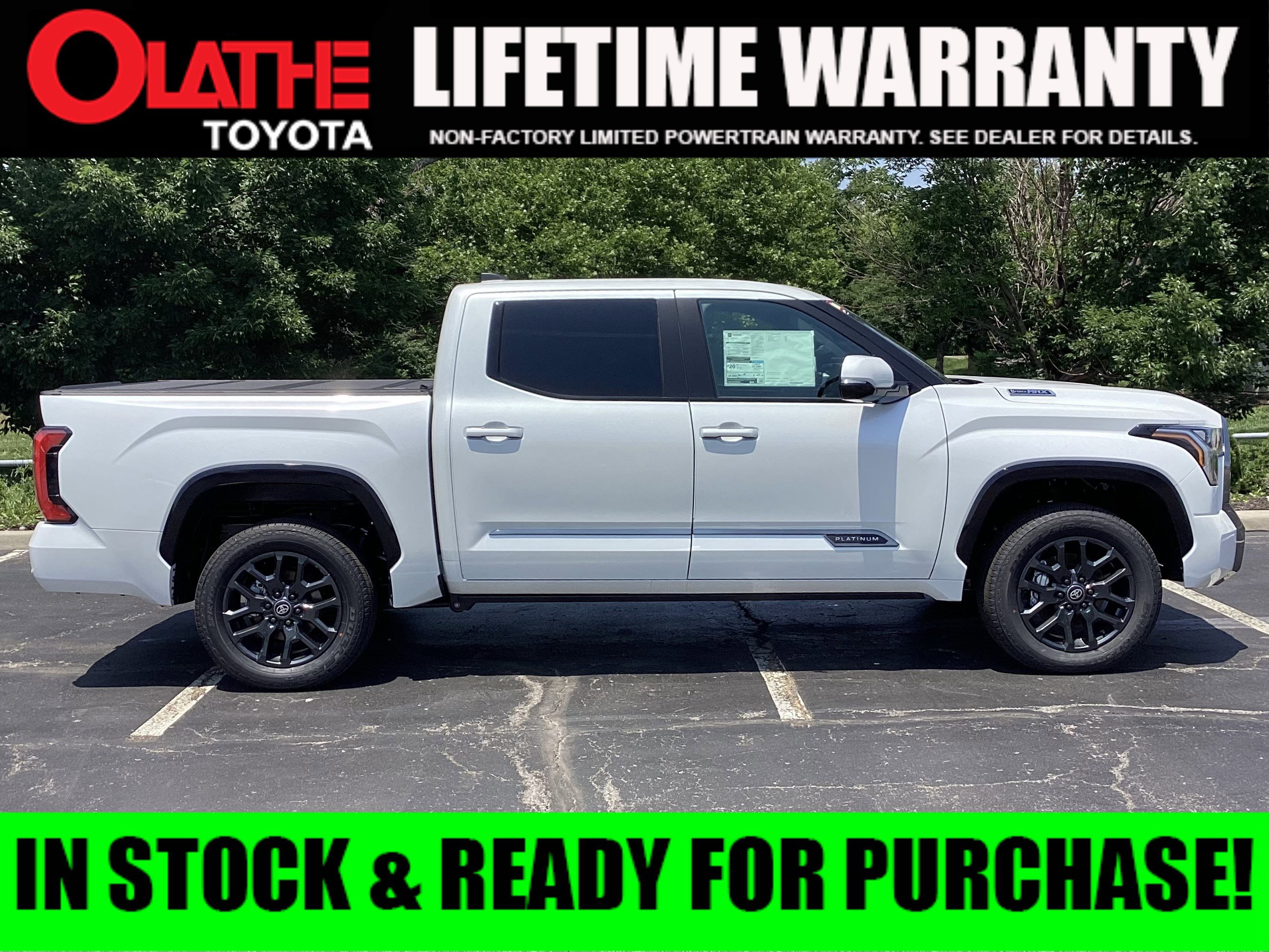 New 2025 Toyota Tundra Platinum