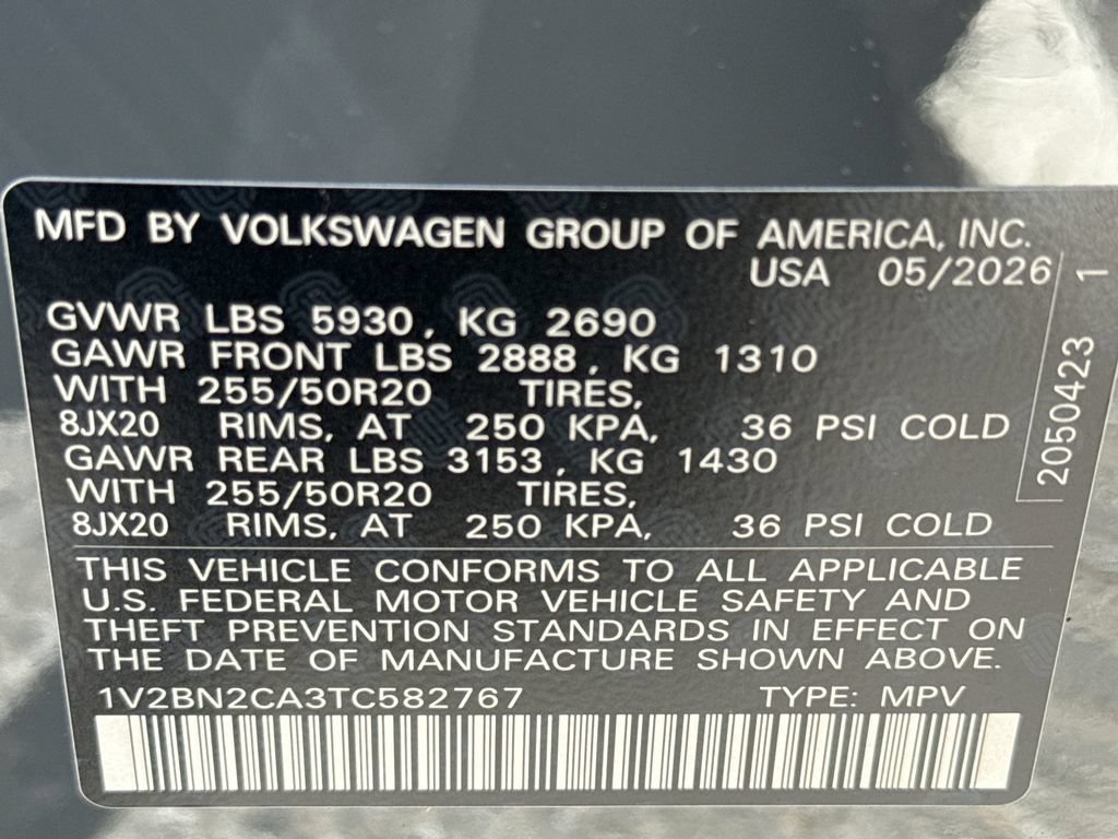 New 2026 Volkswagen Atlas SEL AWD/4WD image 30