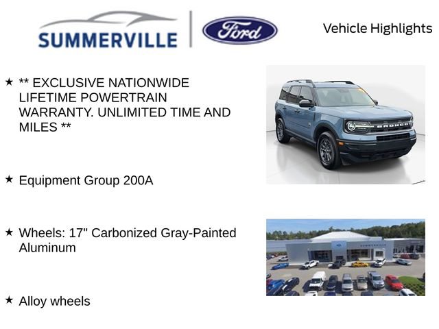 Used 2024 Ford Bronco Sport Big Bend AWD/4WD image 2