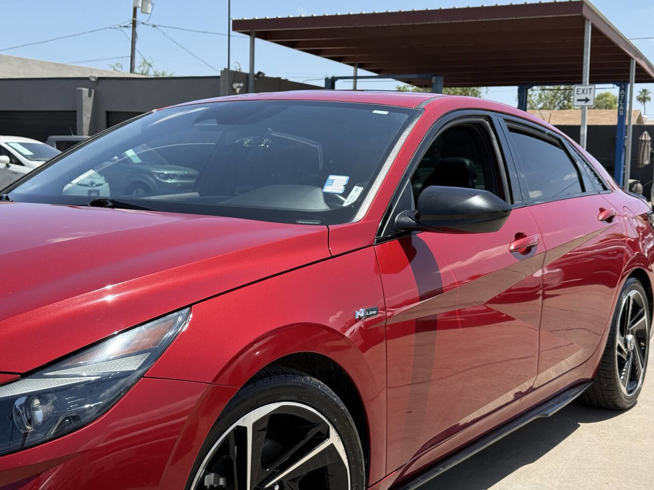 Used 2021 Hyundai Elantra N Line w/ Cargo Package FWD image 12