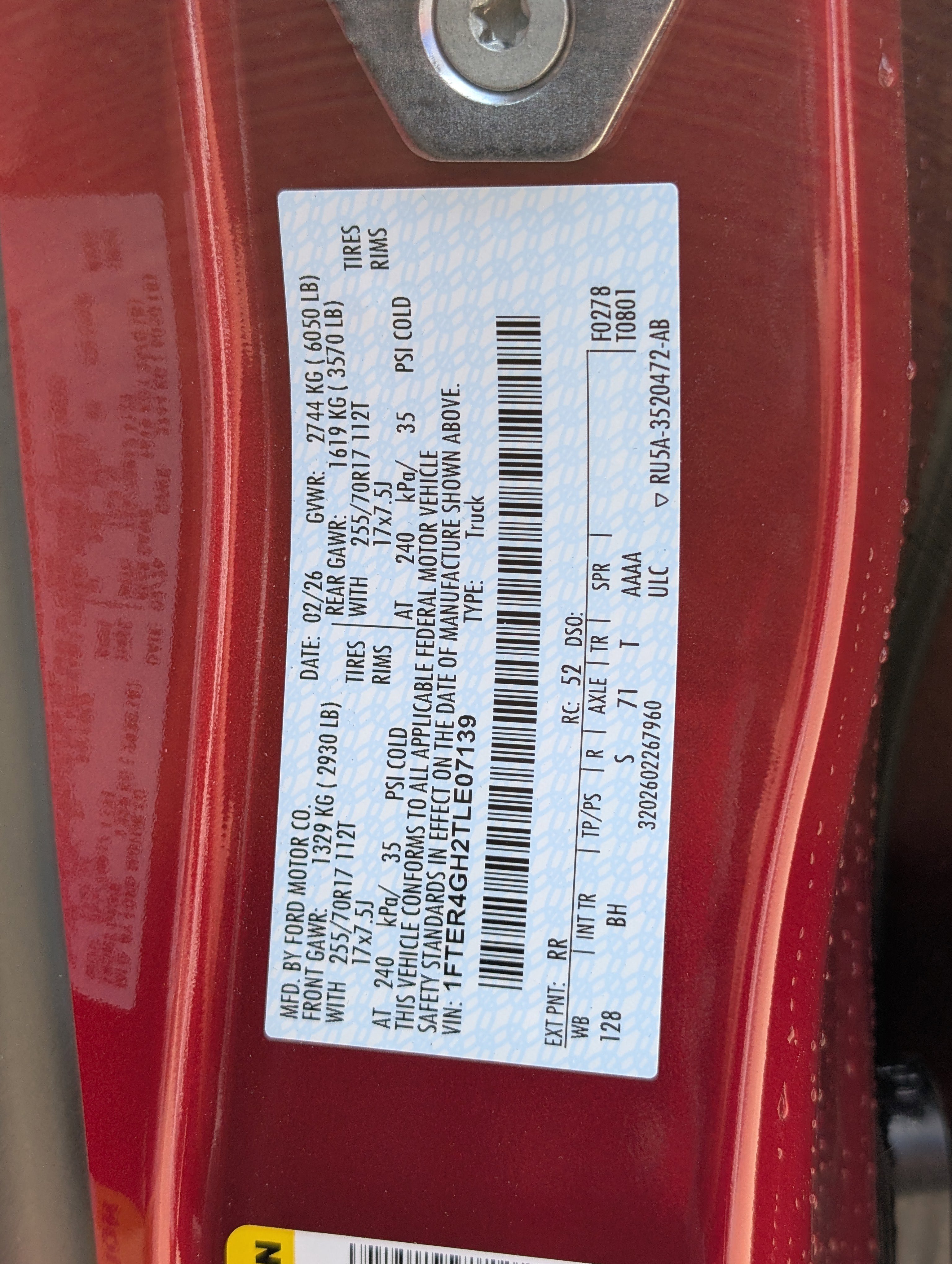 New 2026 Ford Ranger XLT w/ Equipment Group 301A High image 27